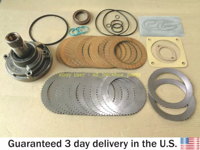 Jcb Backhoe- Transmission Rebuild  Kit With Plates, Seals & Trans Pump 20/900400