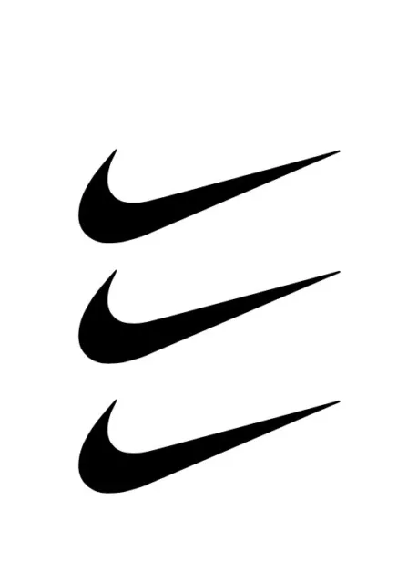 Nike Swoosh Drip Wall Decal Art Sports Basketball Decor Sticker