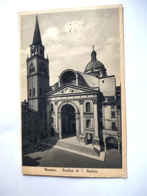 Mantova Basilica di San Andrea Viaggiata 1941