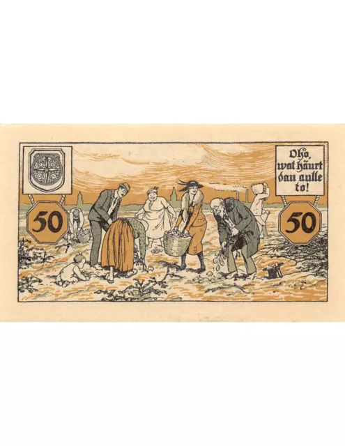 Allemagne, Melle - 50 Pfennig 1920