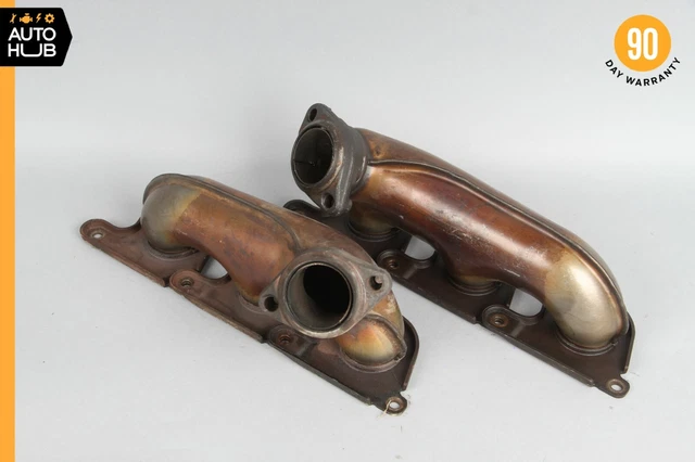 06-12 Mercedes X204 GLK350 M272 Right & Left Side Exhaust Manifold Header Set