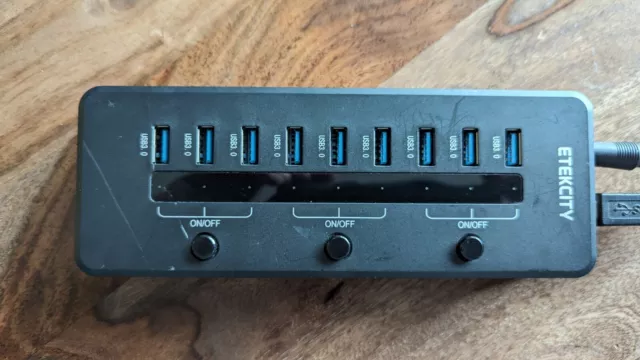 Etekcity USB 3.0 10 Port Hub