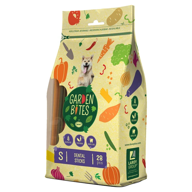 Duvo + Jardín Bites Dentales Sticks 420G / TAMAÑO S, Nuevo