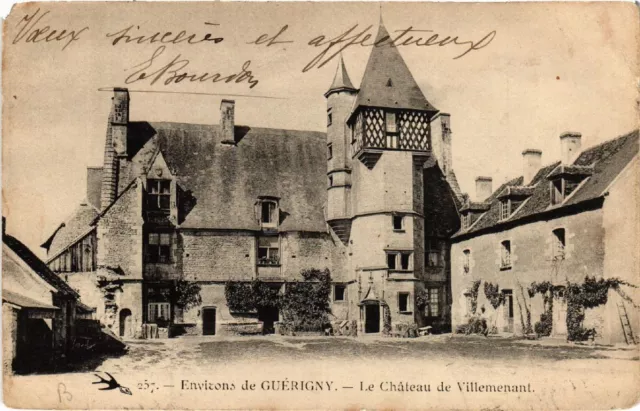 CPA AK Env. de GUERIGNY - Le Chateau de Villemenant (456900)