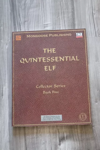 D20, The Quintessential Elf, Book Five, englisch, sehr guter Zustand