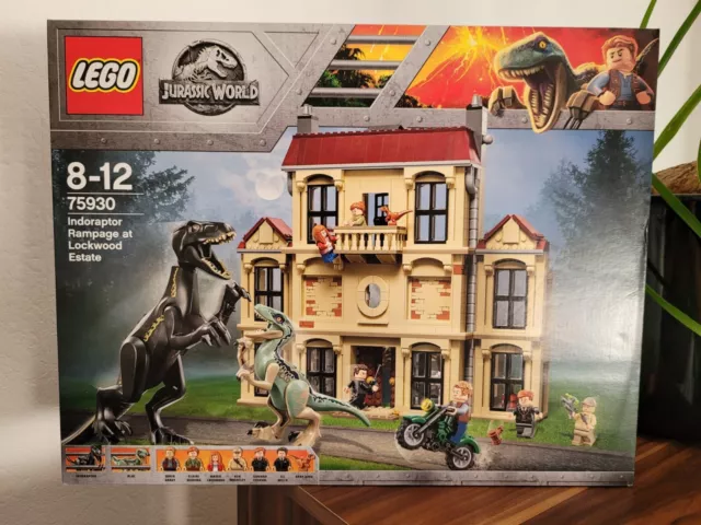 OVP - LEGO Jurassic World Indoraptor-Verwüstung des Lockwood Anwesens - 75930