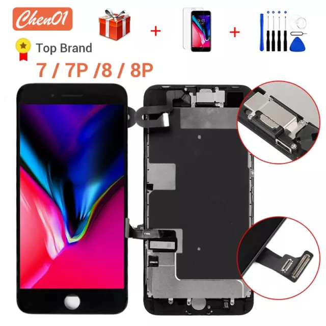 For iPhone 7 8 Plus 6 6S Plus Full LCD 3D Touch Screen Assembly Digitizer Repair