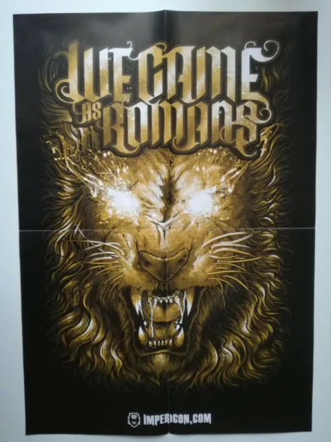 We Came As Romans Impericon Poster Musik Band Merchandise Löwe