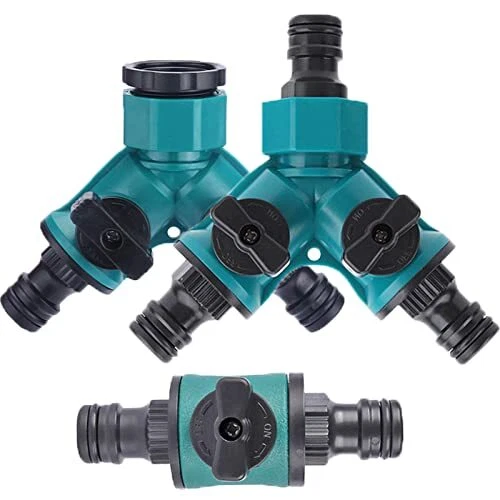 Séparateur De Tuyau D'arrosage Vanne 2 Voies Raccordement Distributeur D'eau ...