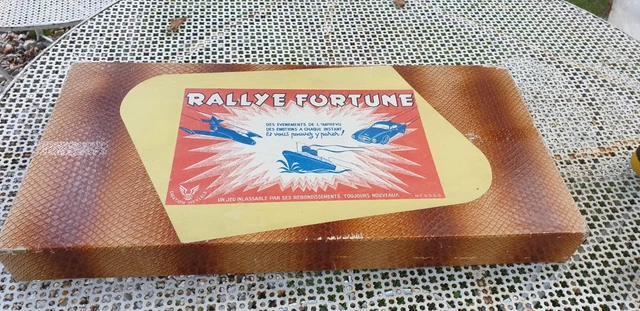 Ancien Jeu Rallye Fortune Breveté SGDG - Années 50 - En Bois, Made In France