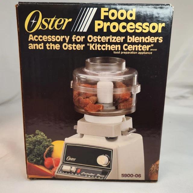 VINTAGE OSTER FOOD Processor for Osterizer Blender Kitchen Center 5900