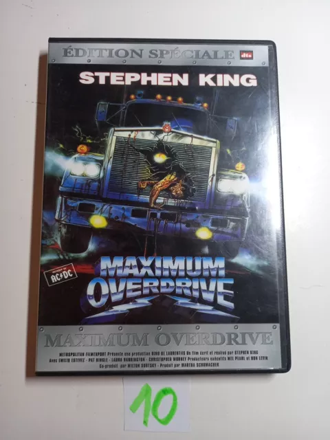 DVD - MAXIMUM OVERDRIVE - Stephen King / Édition Spéciale /en bon état