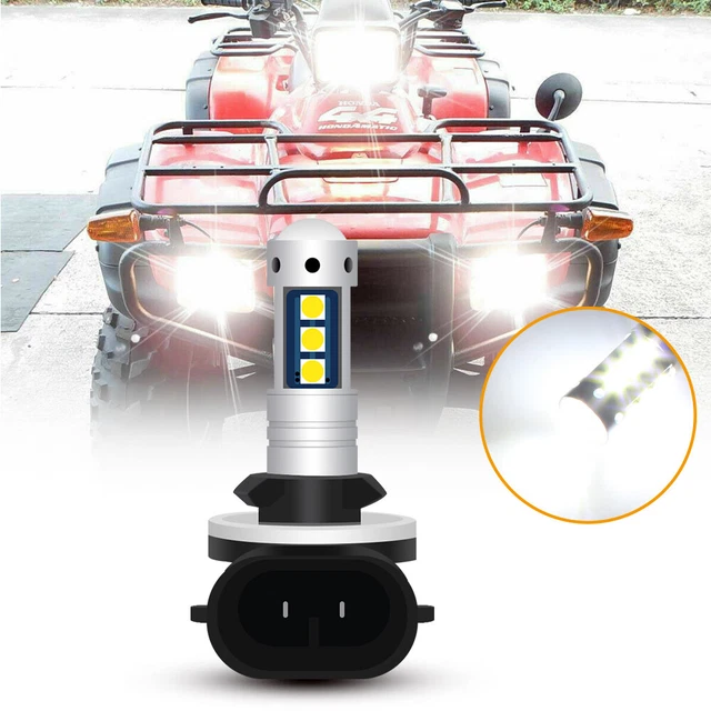 For Polaris Sportsman Upper Pod Hedlight LED Light Bulbs 80W White High Power