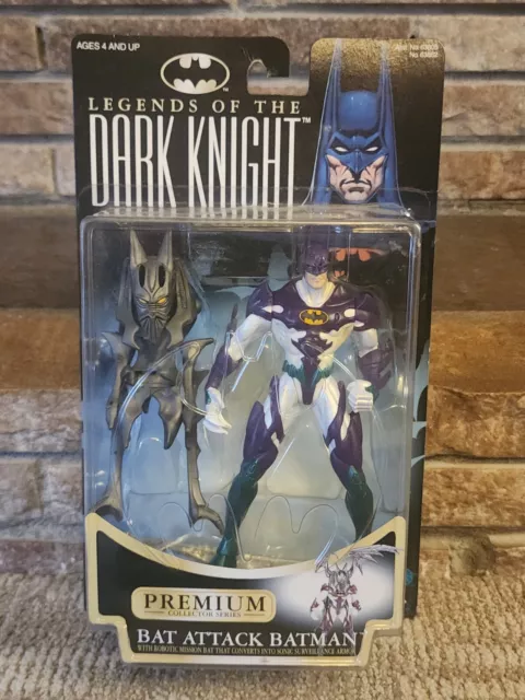 1997 Kenner Batman Legends of The Dark Knight Bat Attack Action Figure - NOS