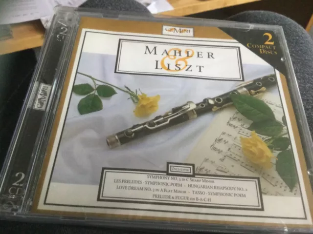 Mahler  & liszt cd 2 discs New!