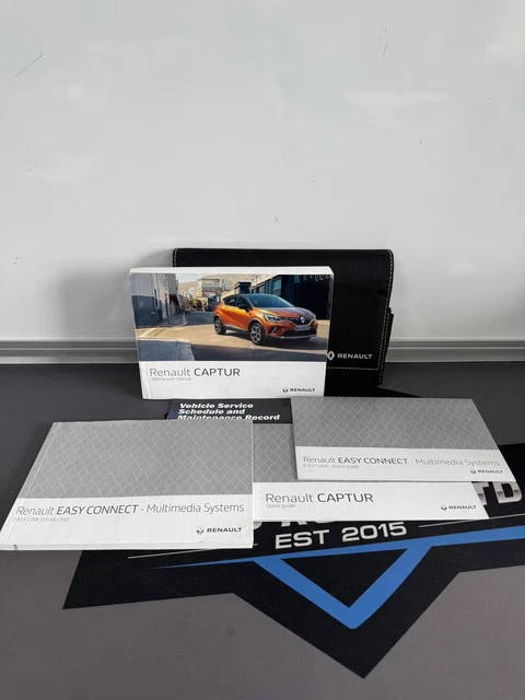 thumbnail image 2 of Renault Captur Owners Manual Handbook Pack – 2017-2019 – With Service Sheets & Wallet 2 of 4