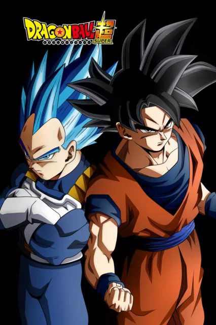 Dragon Ball GT Poster Goku & Vegeta SSJ4 w/Fusion 12inx18in Free Shipping