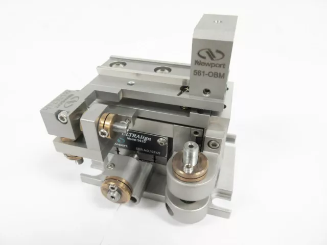 Newport 561D-Xyz-Lh Ultralign Motion With 561-Tilt-Lh Module, Rail & 561-Obm
