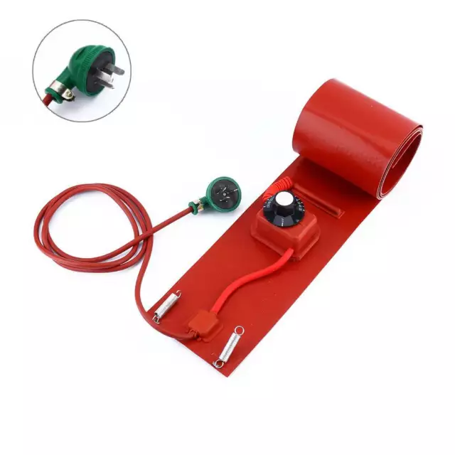 New Silicone Rubber Belt Heater for Oil Drum Heating 200L 220V 1000W 1740x125mm
