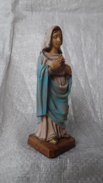 Heiliges Herz Maria 12 cm Kunststoff Figur Statue S/57 Mutter Gottes 3