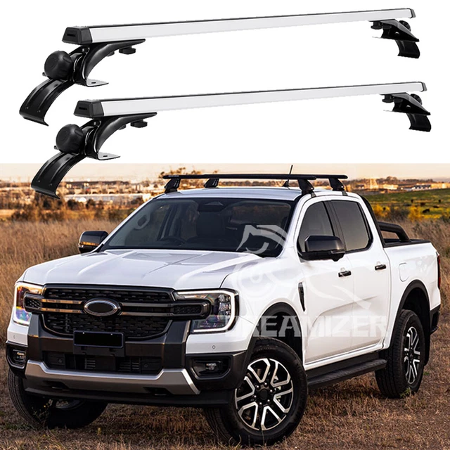 48& FOR FORD Ranger ET PX Roof Top Rack Cross Bars Luggage Cargo Kayak ...