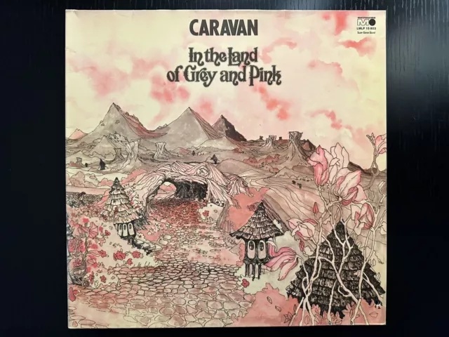 CARAVAN - In The Land Of Grey And Pink  EX+/MINT-  Germany Pressing 1971