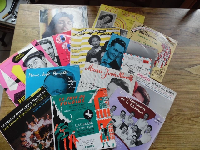 Lot anciens vinyles 33 tours