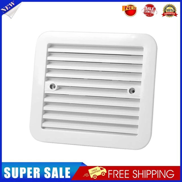 12V Fridge Vent with Fan for RV Trailer Side Silent Air Outlet Ventilation Fan