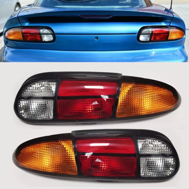 1pair Tail Brake Light Fit for Chevrolet Camaro Reproduction Export Candy Corn