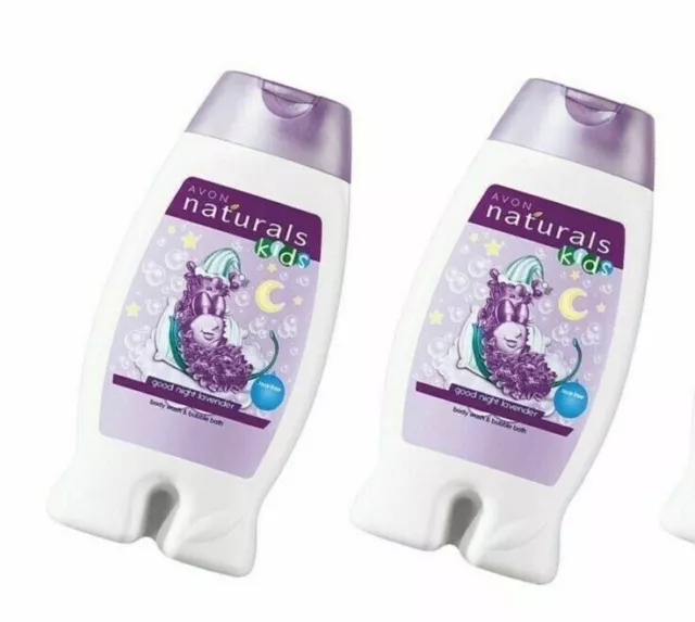 Avon Naturals Kids Good Night Lavender Body Wash 250ML  x 2