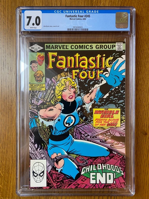 Fantastic Four No.245 - CGC 7.0 - 1st app Avatar - 1982