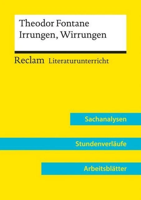 Theodor Fontane: Irrungen, Wirrungen (Lehrerband), Wilhelm Borcherding