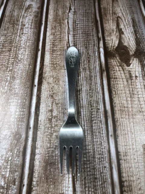 Denmark Lundtofte Bear Stainless Flatware Childrens Youth Fork