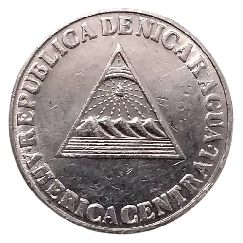 Nicaragua Coins 5 Cents 100% Original Coins - Central America Coins New Centavos