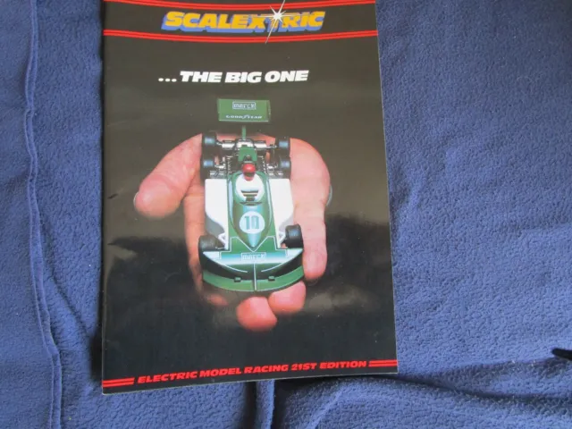 Scalextric Electric Model Racing Catalogue 21st Edition