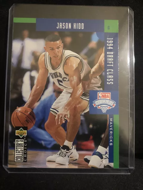 1994 Jason Kidd Upper Deck #408 NBA Basketball Card Dallas Mavericks Rookie