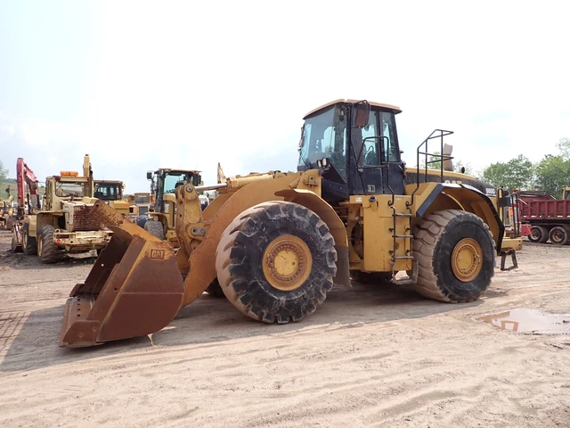 2004 Caterpillar 980G Series II Wheel Loader CLEAN! Loadrite Scales 7 Yard Bkt