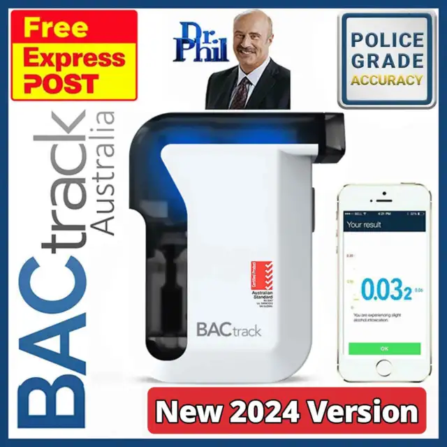 Alcohol Breath Breathalyser Testing Professional Fuel Cell. BACtrack Mobile Gen2