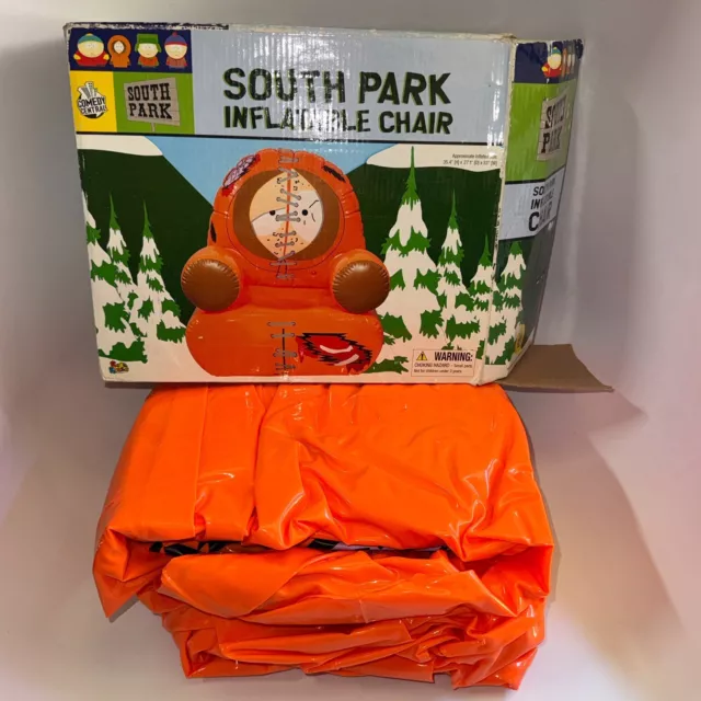 South Park 2004 Inflatable Chair Kenny Zombie Kidz Kraze New-open Box