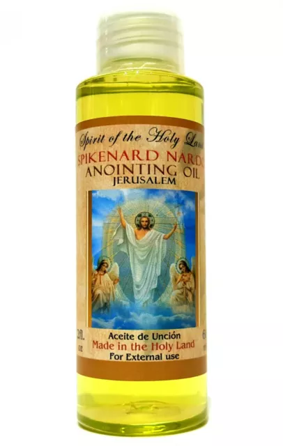 Spikenard Nard Holy Anointing Oil From Israel Blessed in Jerusalem 60 Ml Bottle