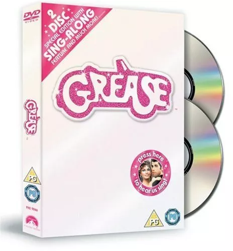 Grease DVD (2006) John Travolta, Kleiser (DIR) cert PG 2 discs Amazing Value