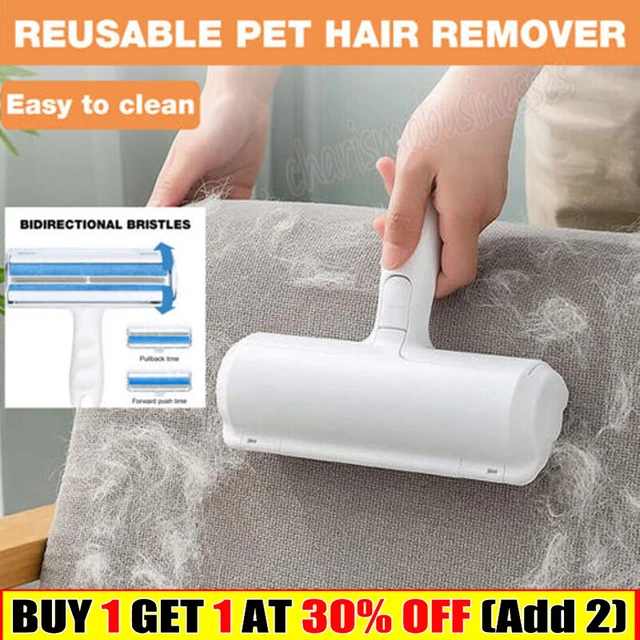 Pet Hair Remover Roller Reusable Dog Cat Fur Remover for Furniture Clothes Lint