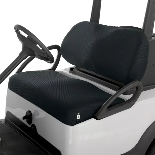 Coprisedile passeggino da golf Fairway rete diamantata nero