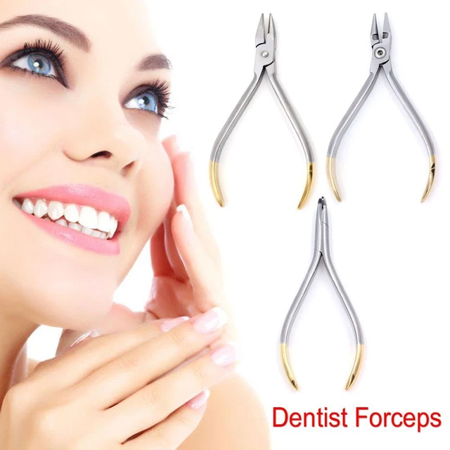 Pinces coupantes à filament Dentiste Forceps Pinces dentaires à sertir