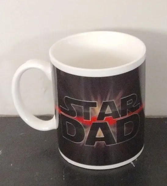 StarWars Star Dad The Force is strong with this one Coffee Cup Mug