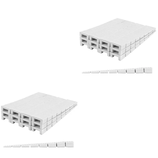 40 pcs Plastic Shims and Wedges for Leveling Wedges for Tables