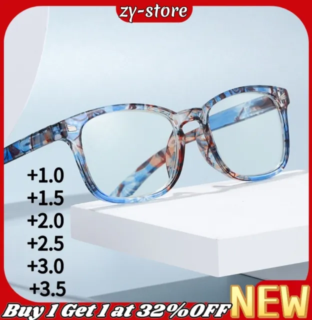 Womens Ladies Reading Glasses Lightweight Designer Style+1.0 1.5 2.0 2.5 3.0 3.5
