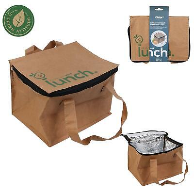 Lunch Bag Kraft - Sac Repas - Isotherme - 22x16x17,5 cm - Eco Concept