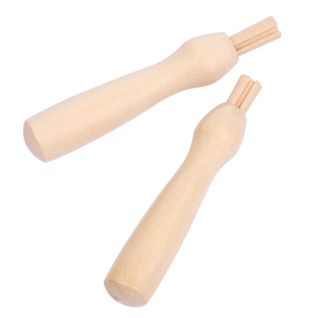 5 PCS Hotfix-Tool Holzgriff Stecken Nadelfilz Werkzeug Komponente