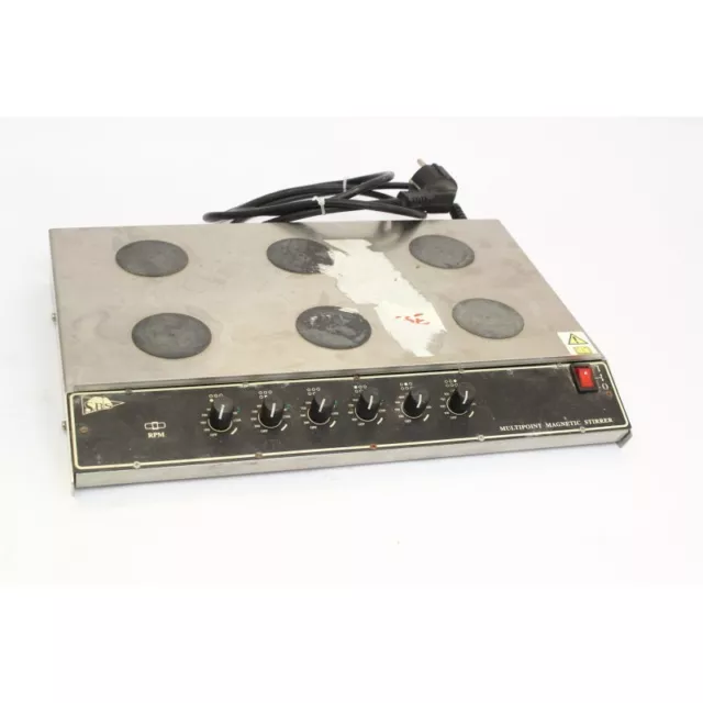 SBS ANM-10006 MULTIPOINT MAGNETIC STIRRER 6 emplacements (B1024)